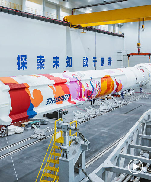 jacky tsai illustrates world’s first fully art-painted rocket launched into space